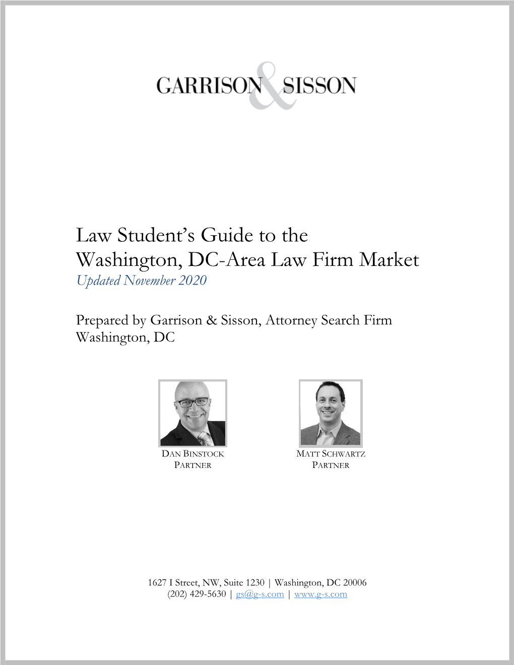 Practice Area & Market Guide to Washington Law Firms