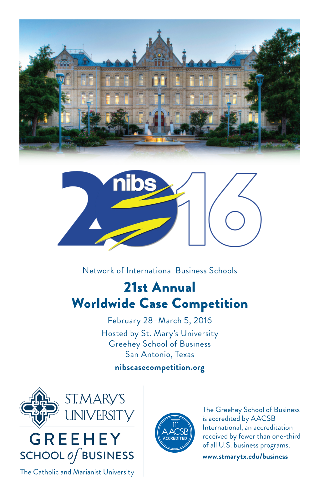 NIBS 2016 Official Program