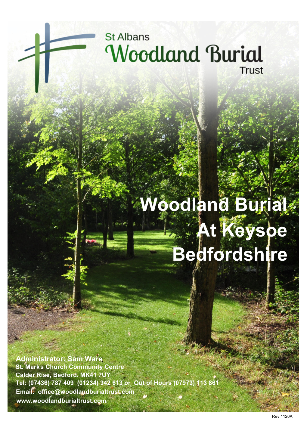 Woodland Burial at Keysoe Bedfordshire