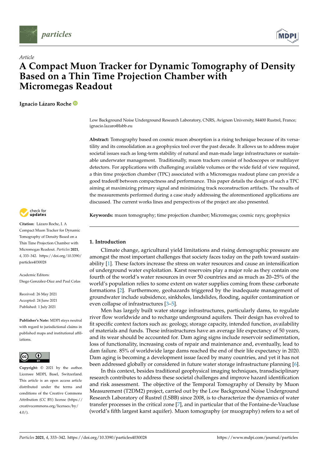 A Compact Muon Tracker for Dynamic Tomography of Density Based on a Thin Time Projection Chamber with Micromegas Readout