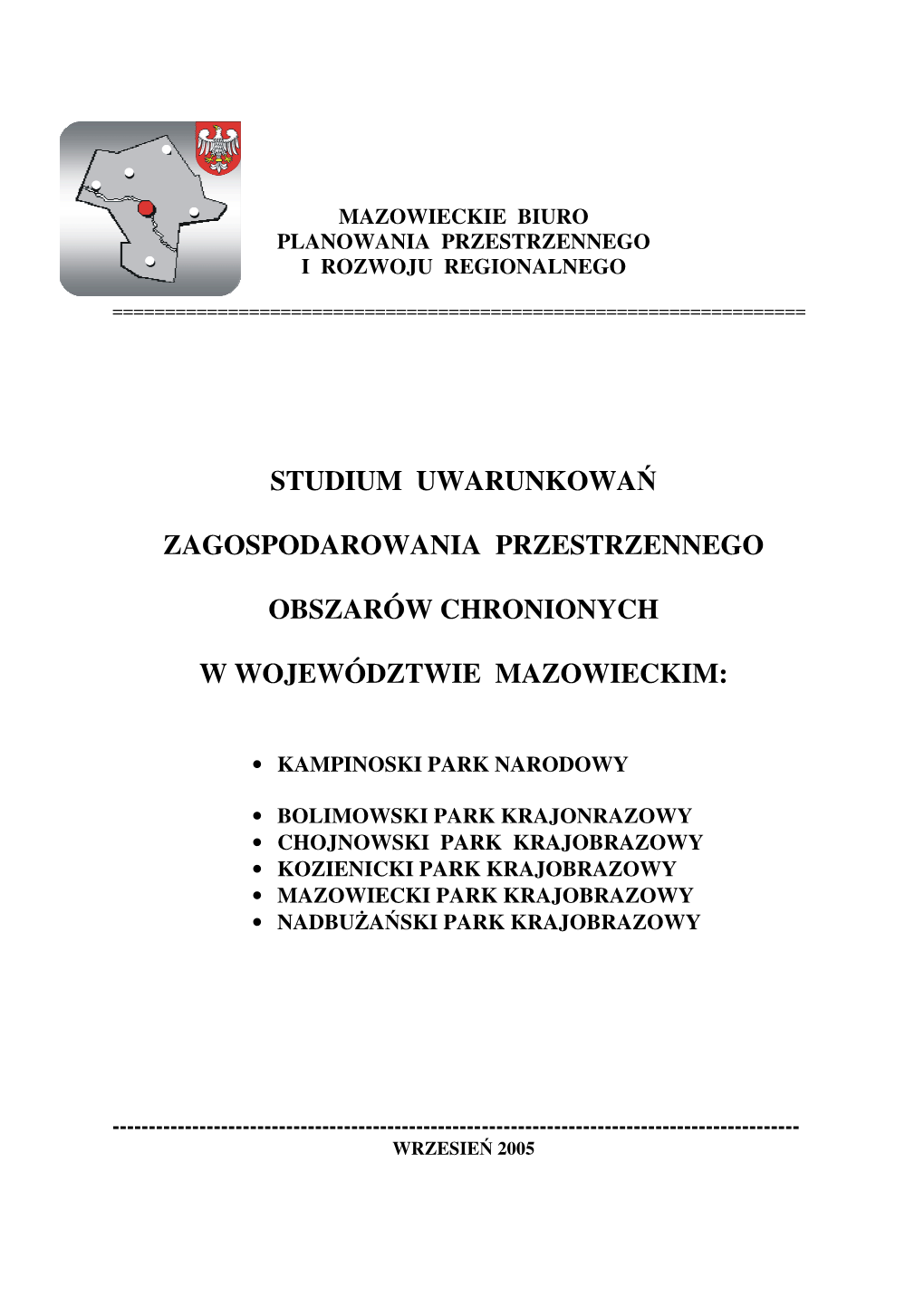 Studium Uwarunkowań Zagospodarowania Przestrzennego