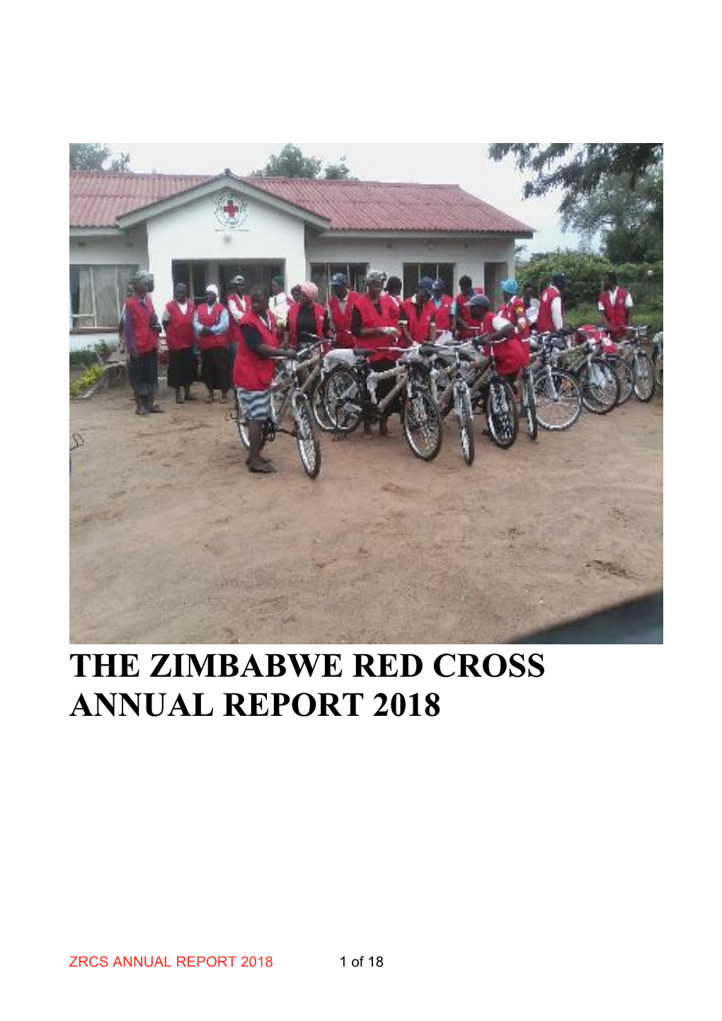 The Zimbabwe Red Cross Annual Report 2018