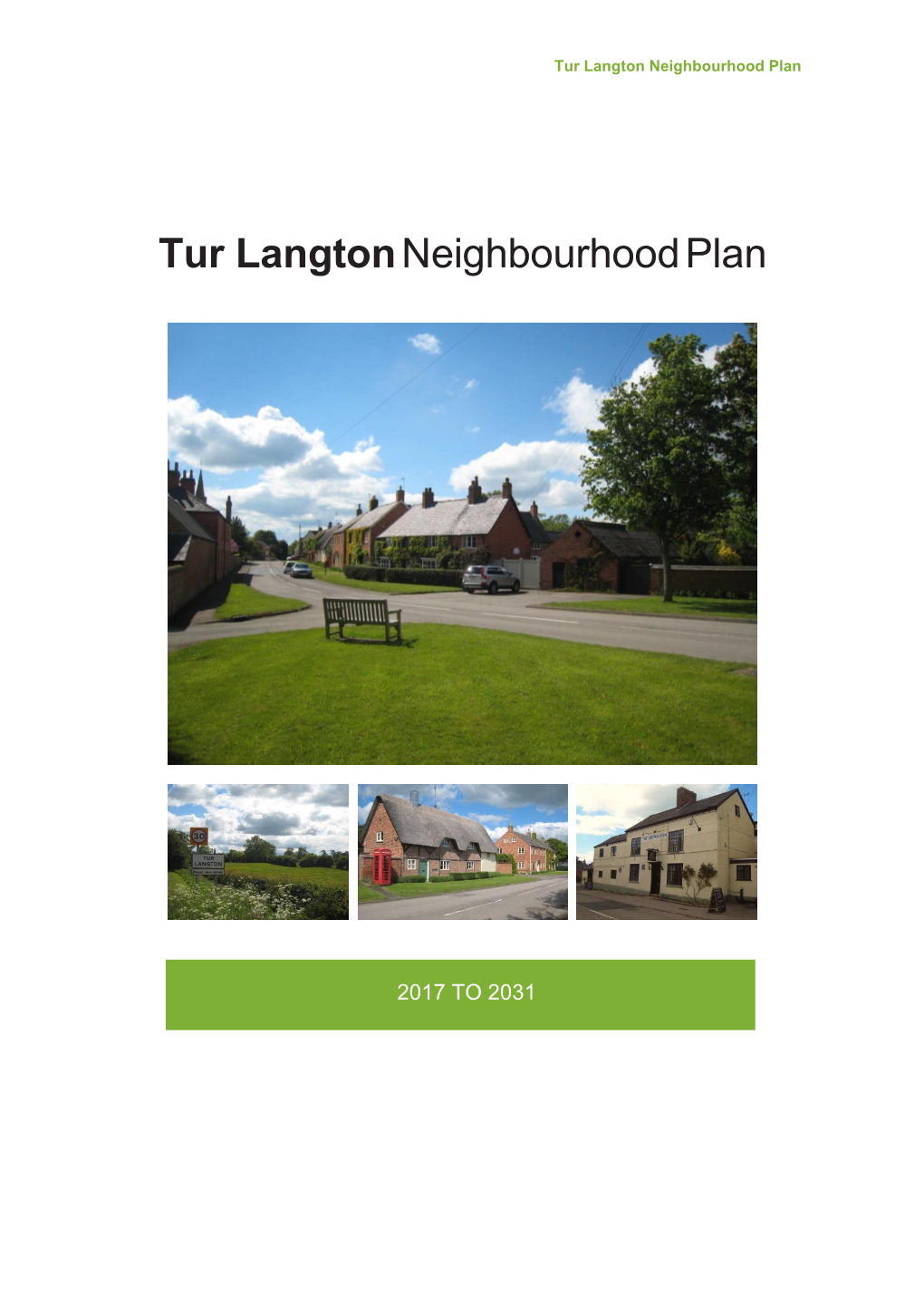 Tur Langton Neighbourhood Plan