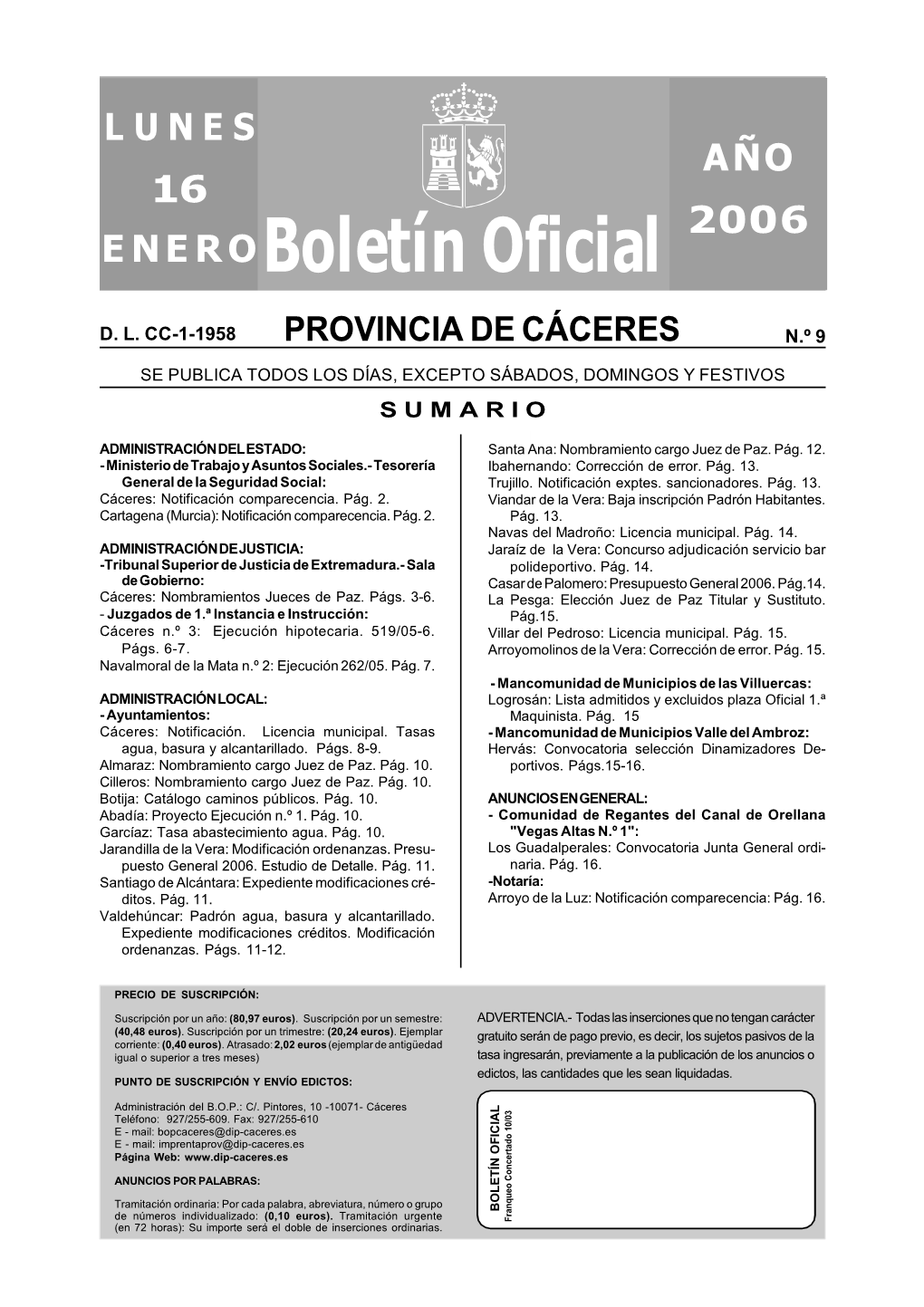 Boletín Oficial