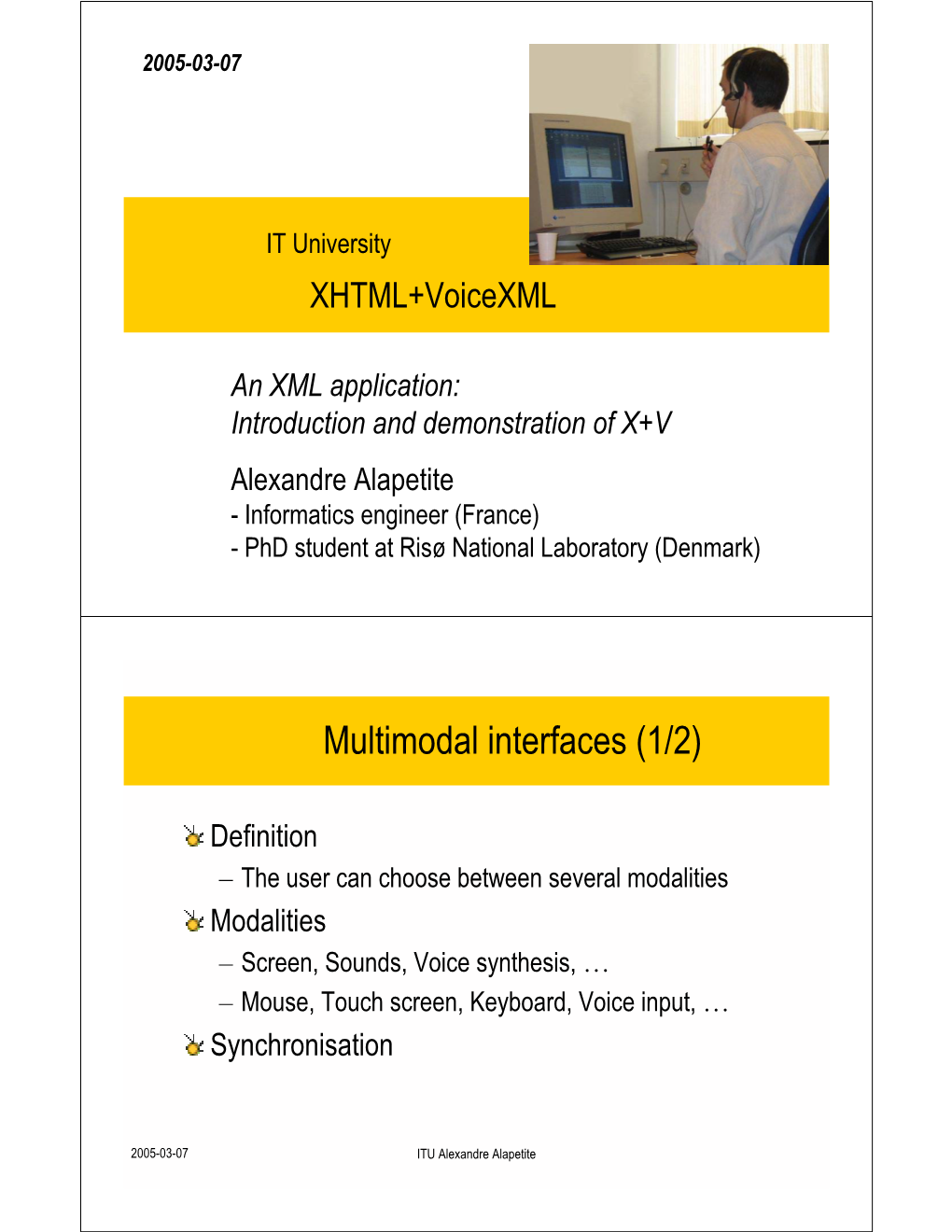 XHTML+Voicexml