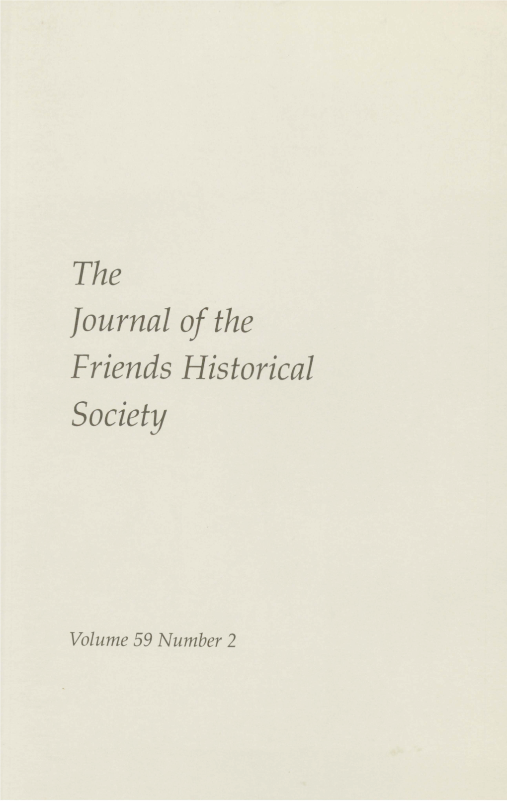 Hannah Lightfoot Sheila Mitchell 184 Notes and Queries: 185 Publisher's Information 186 Biographies