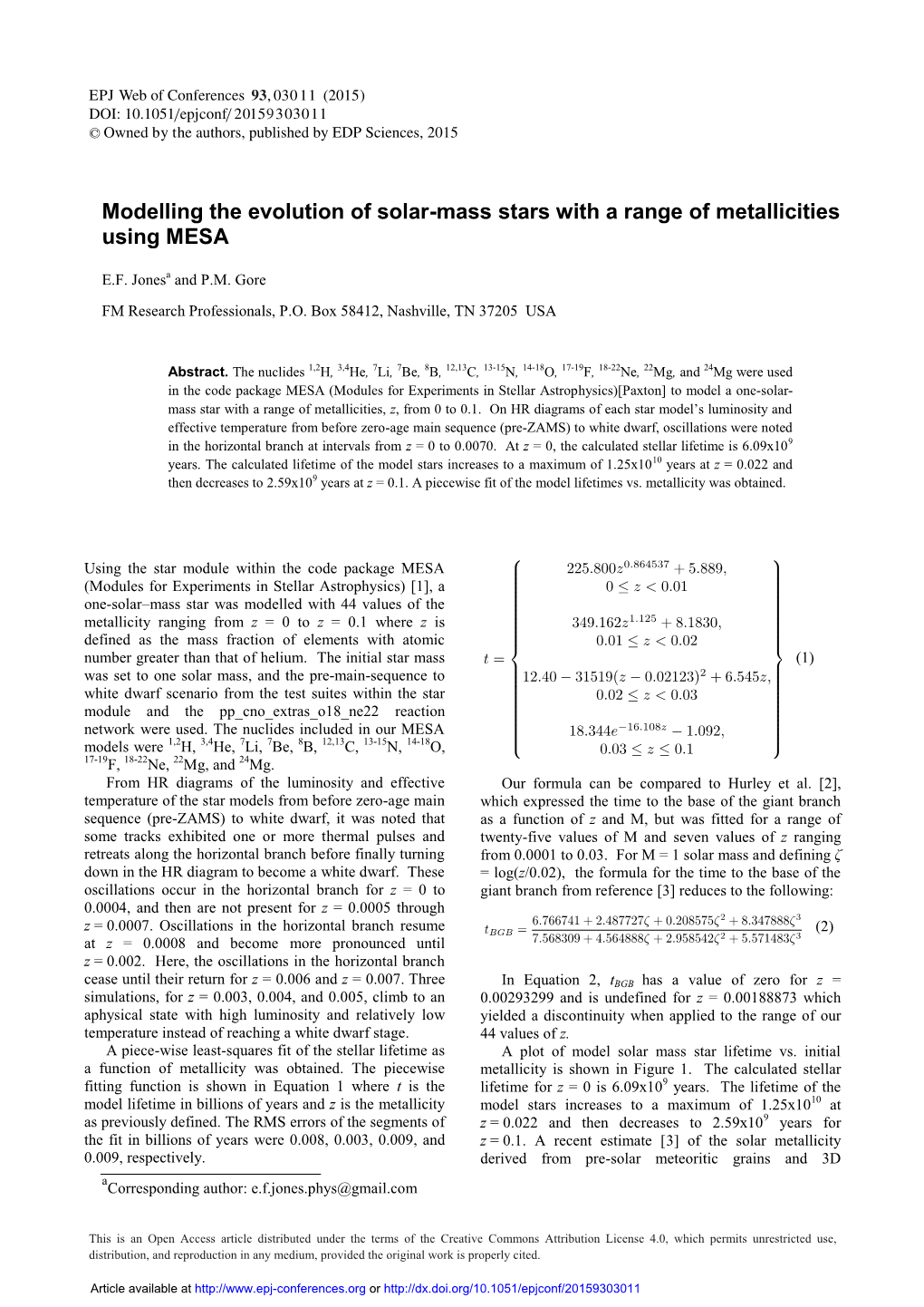 Modelling the Evolution of Solar-Mass Stars with a Range of Metallicities Using MESA