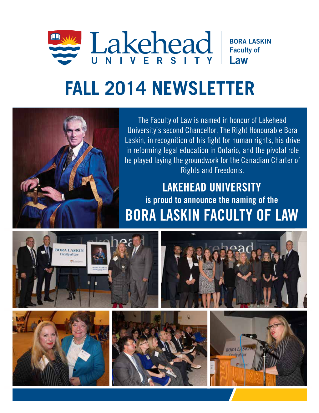 Bora Laskin Faculty of Law Newsletter