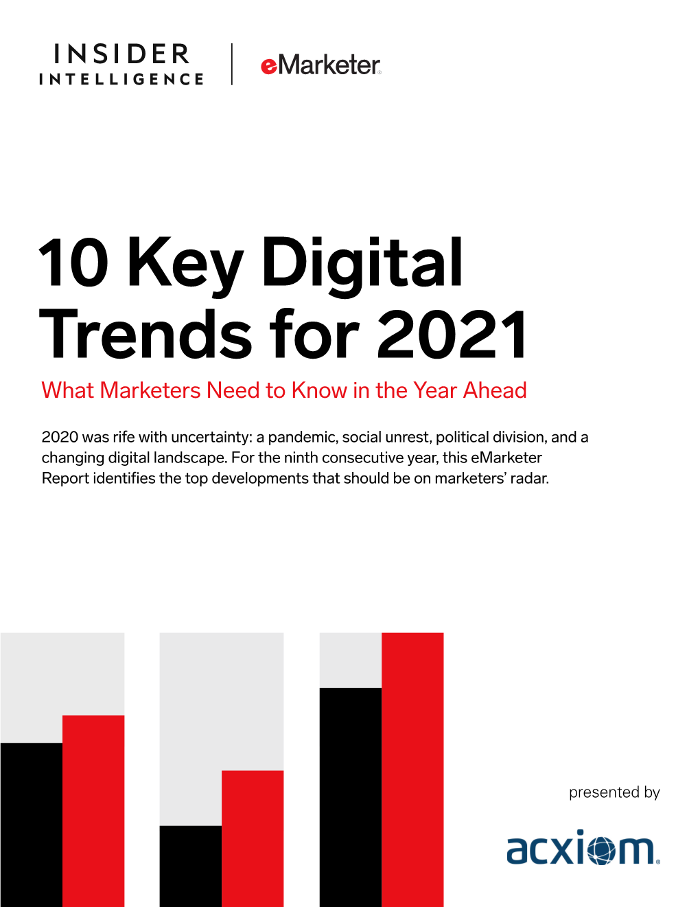 10 Key Digital Trends for 2021 What Marketers Need to Know in the Year Ahead