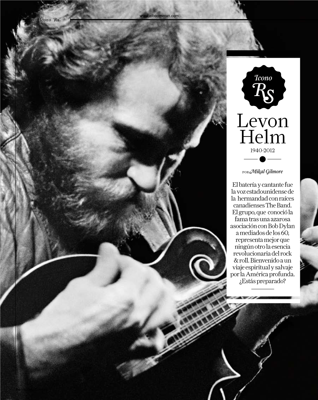 Levon Helm 1940-2012