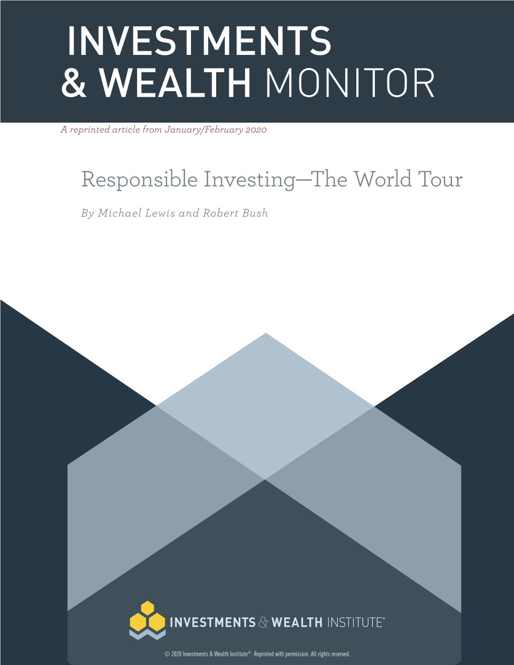 Responsible Investing—The World Tour