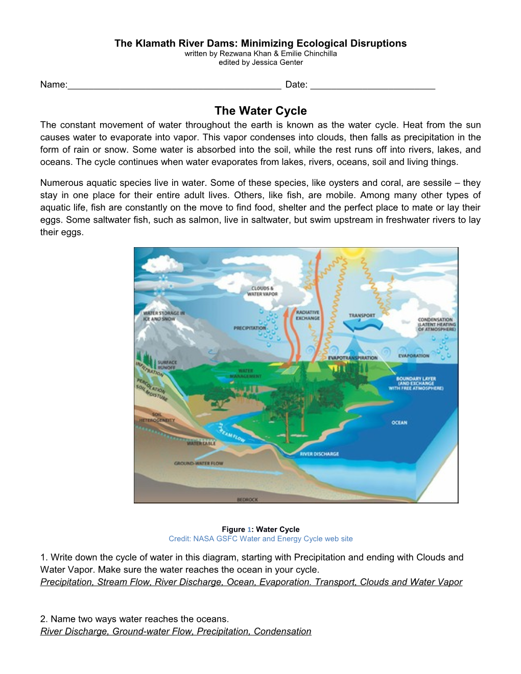 The Klamath River Dams: Minimizing Ecological Disruptions