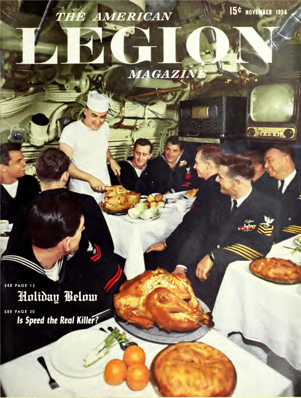 The American Legion Magazine [Volume 65, No. 5 (November 1958)]