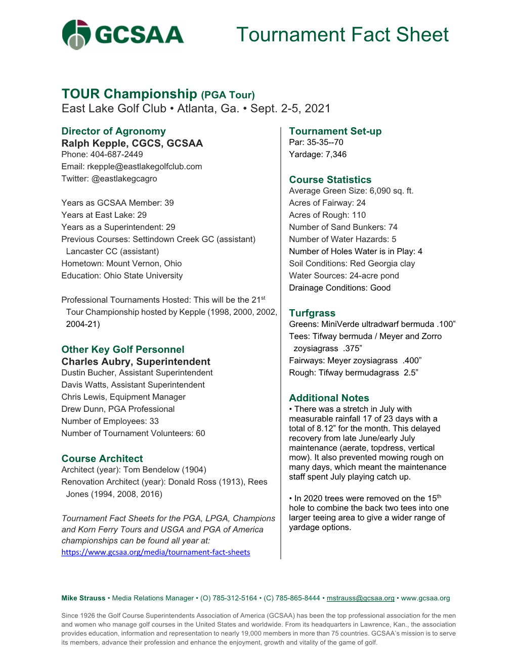 9.02 TOUR Championship (PGA)
