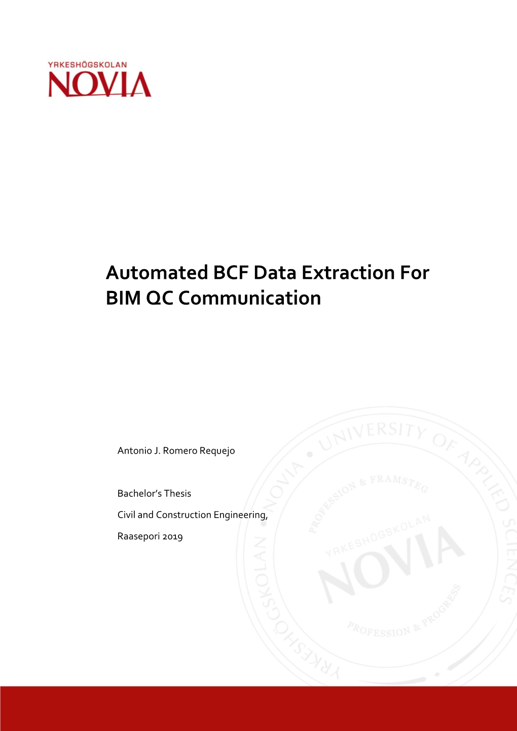 Automated BCF Data Extraction for BIM QC Communication