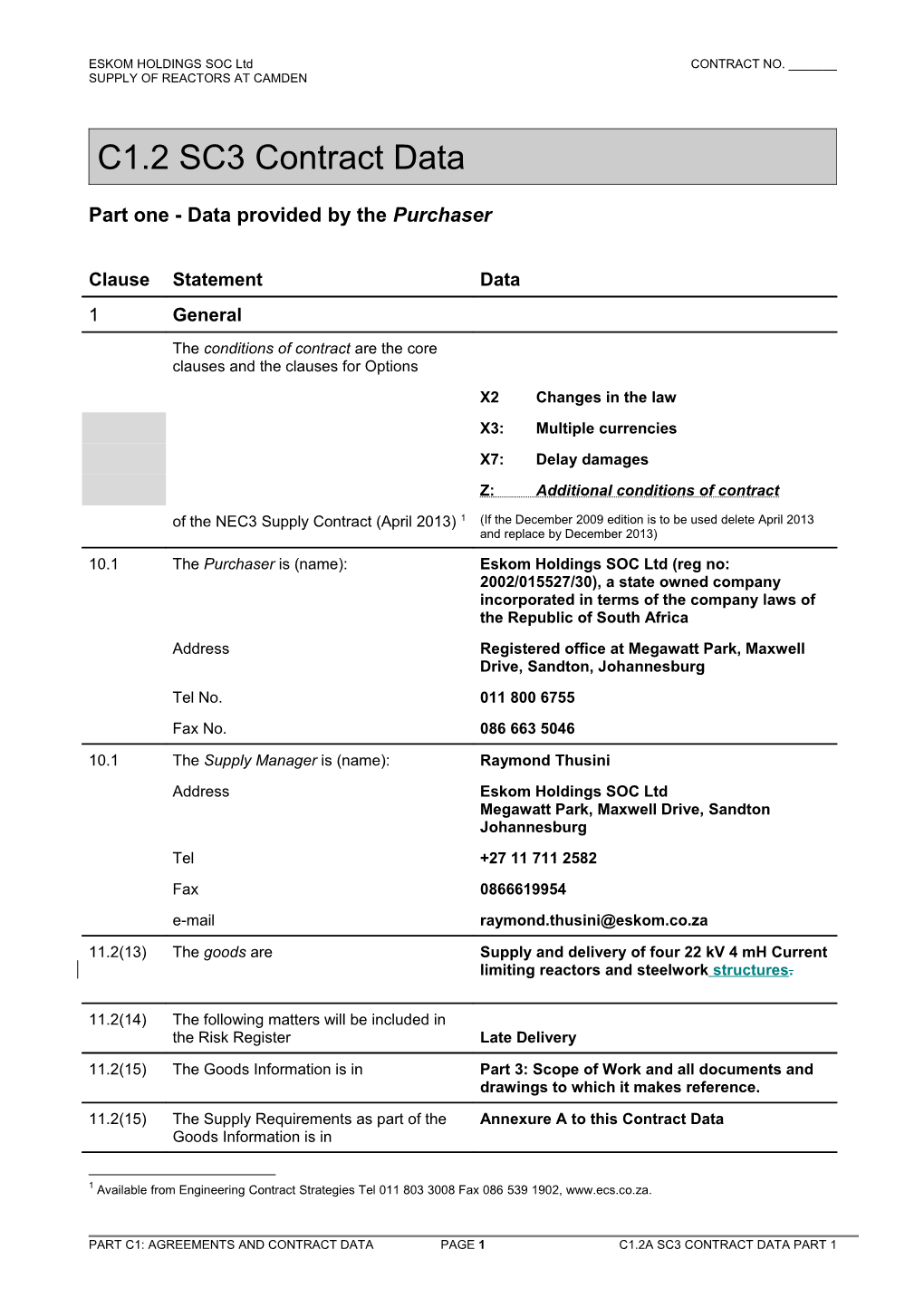 C1.2A SC3 Data by Employer