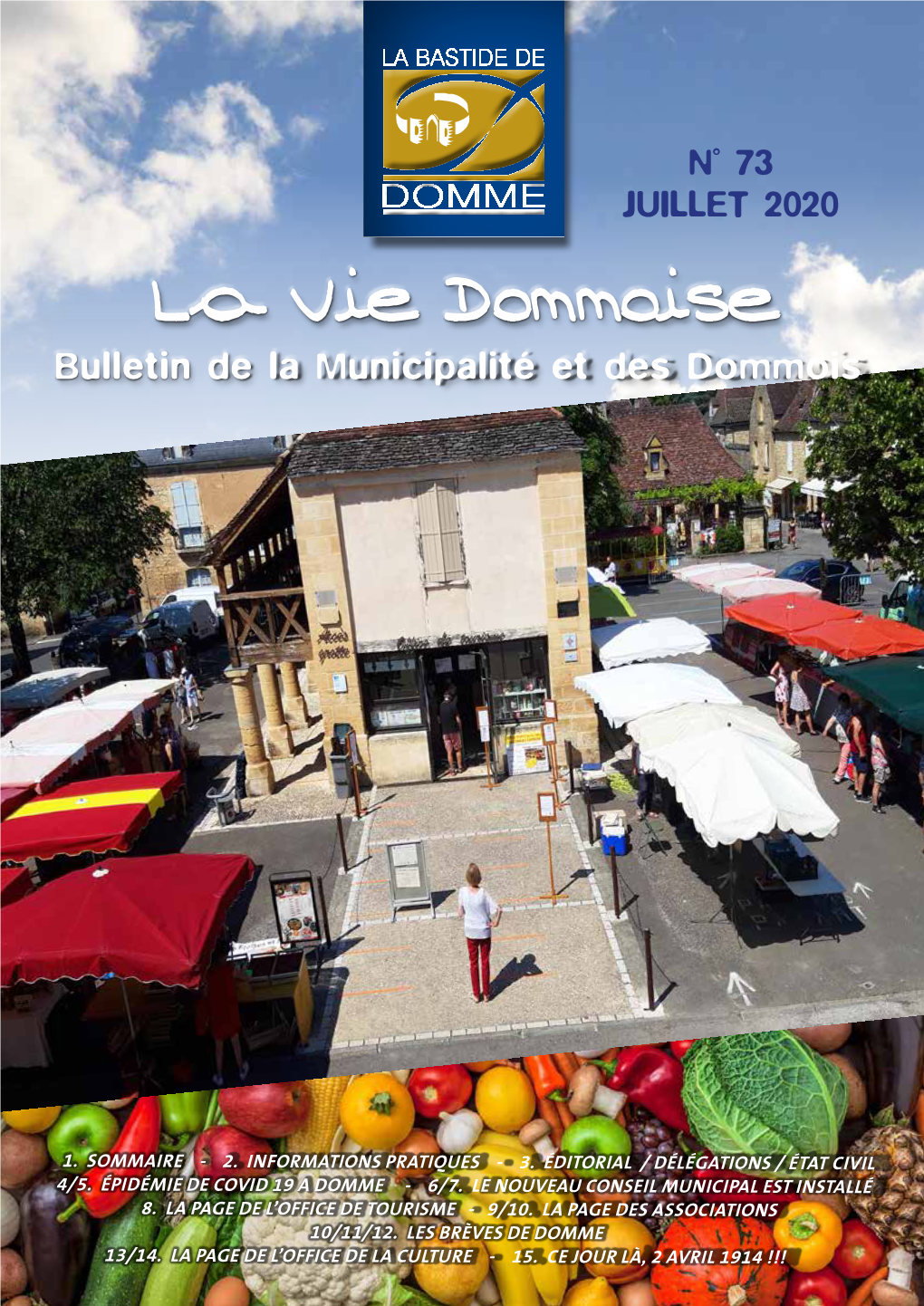 JUILLET 2020 La Vie Dommoise Bulletin De La Municipalité Et Des Dommois