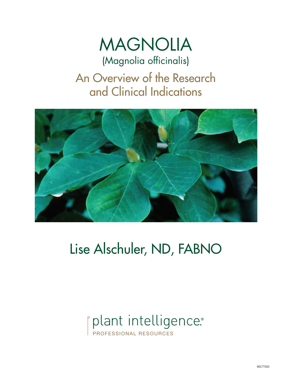 MAGNOLIA (Magnolia Officinalis) an Overview of the Research and Clinical Indications