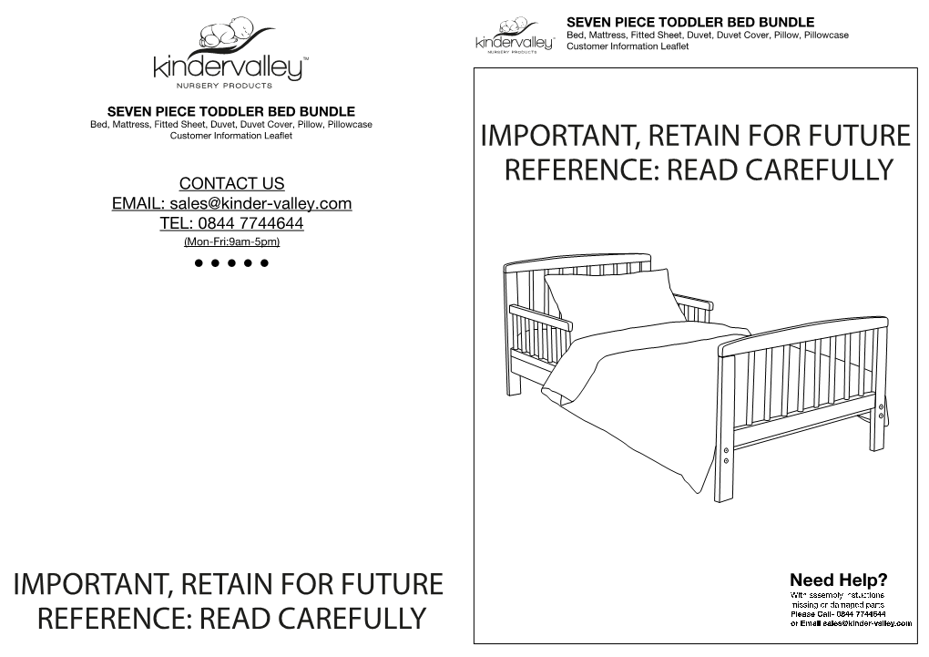 Important, Retain for Future Reference: Read Carefully Important, Retain for Future Reference: Read Carefully