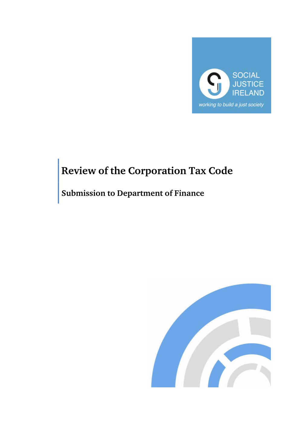 Review of the Corporation Tax Code