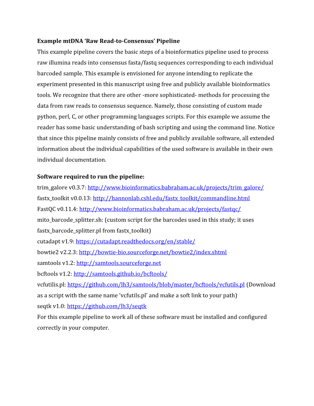 Example Mtdna Raw Read-To-Consensus Pipeline