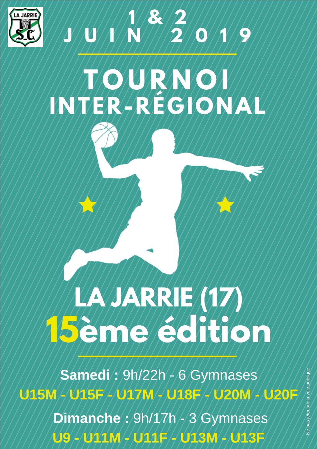 Inscriptions La Jarrie 2019