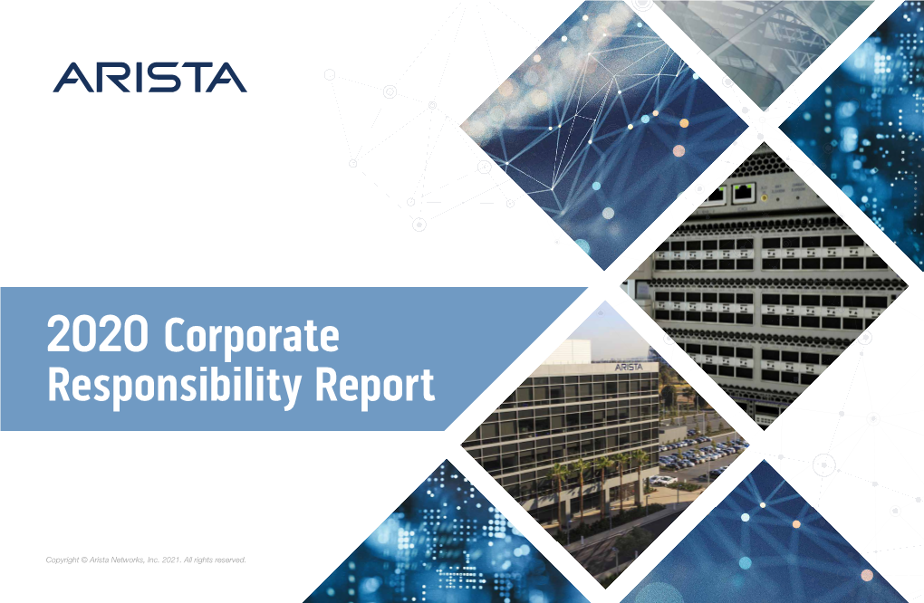 2020 Corporate Responsibility Report