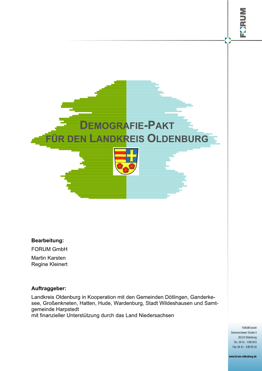 Demografie-Pakt Für Den Landkreis Oldenburg