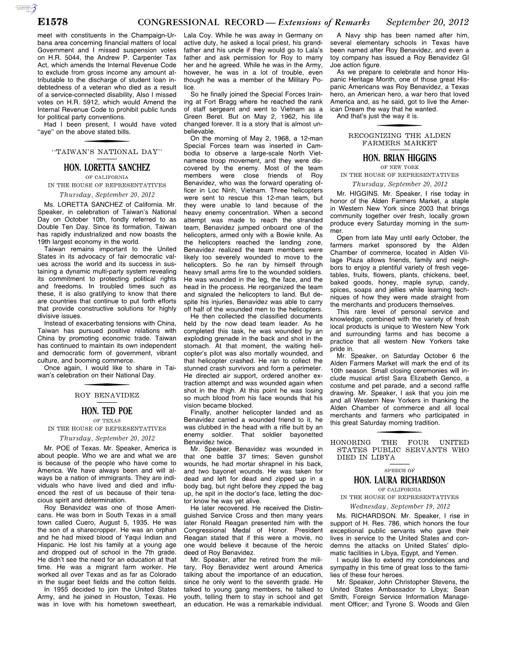 CONGRESSIONAL RECORD— Extensions Of