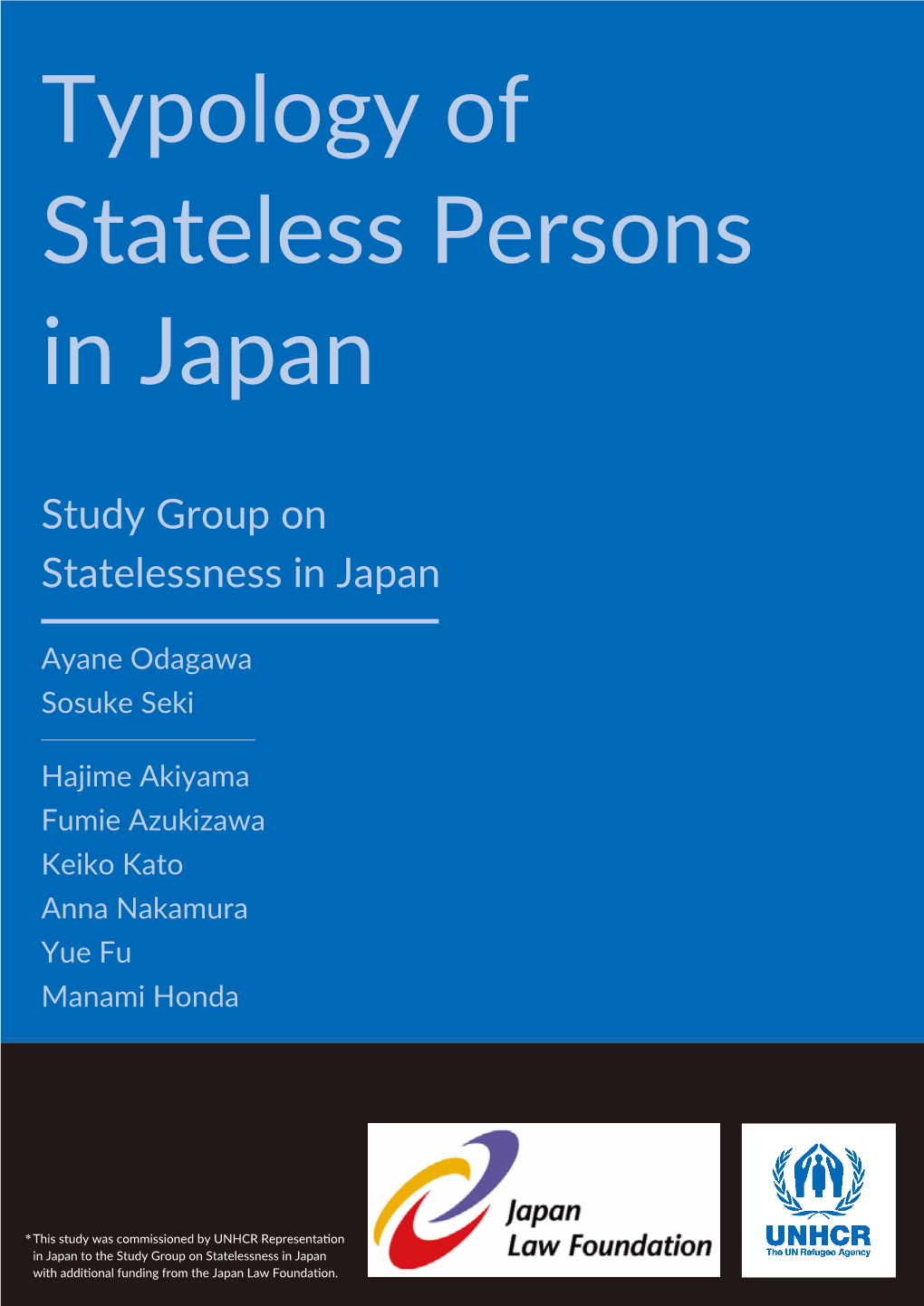 Typology of Stateless Persons in Japan