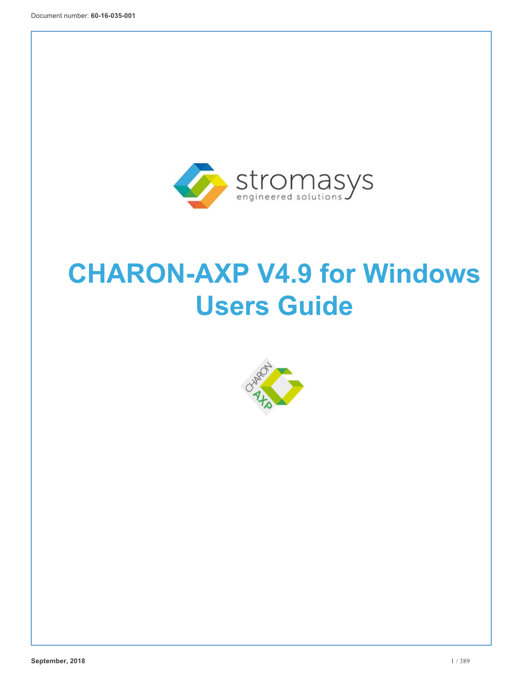 CHARON-AXP V4.9 for Windows Users Guide