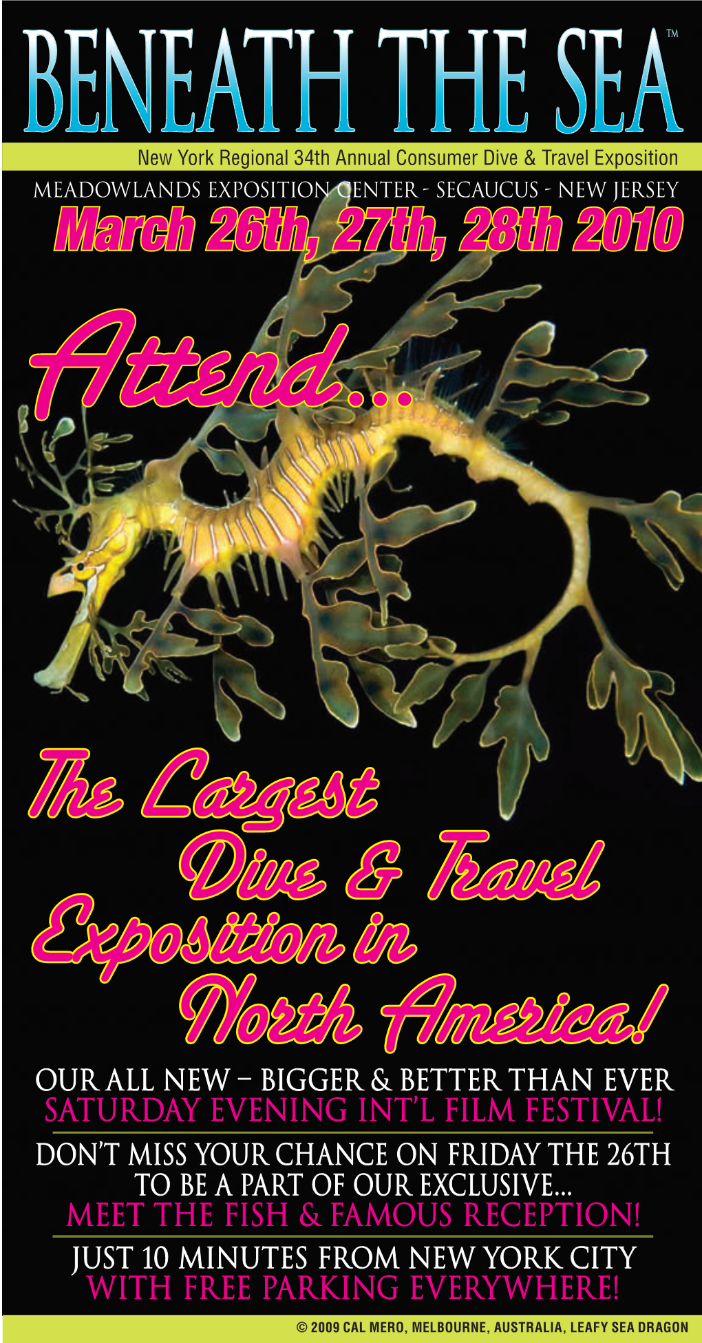 The Largest Dive & Travel Exposition in North America!