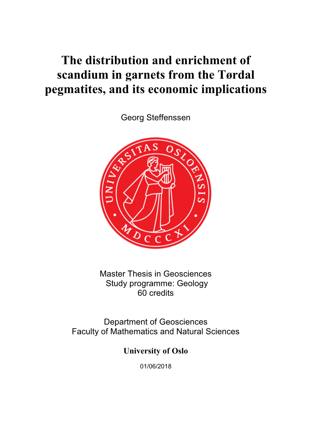 Georg Steffenssen Master Thesis Total