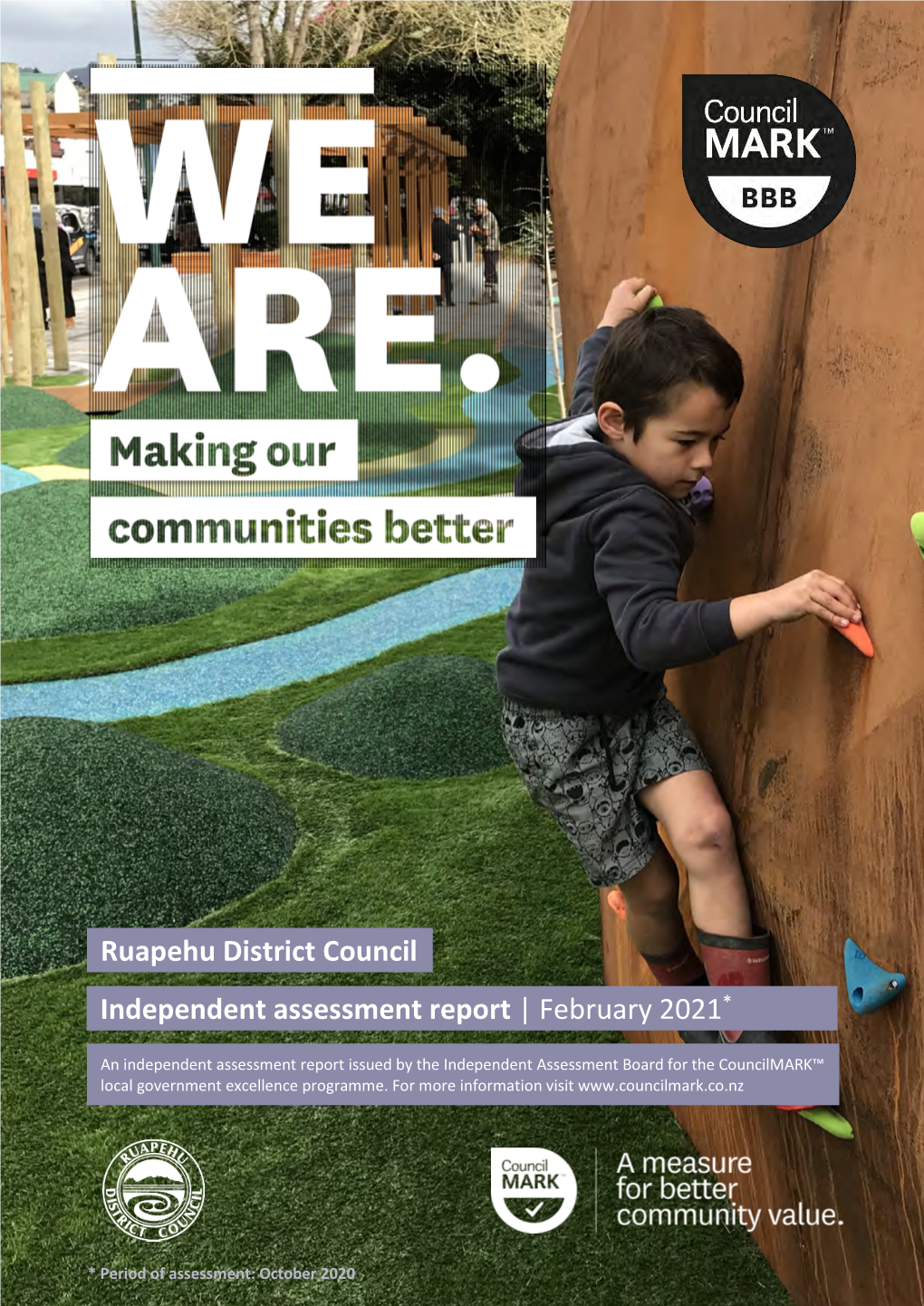 Councilmark Assessment Report Ruapehu District Council 2021