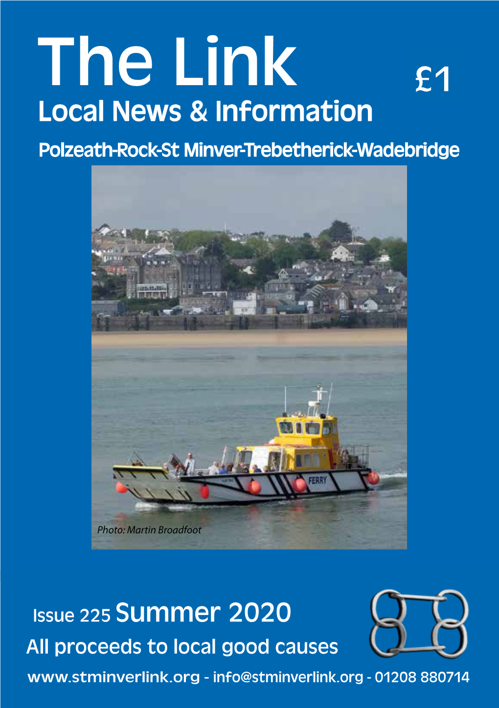 The Link £1 Local News & Information Polzeath-Rock-St Minver-Trebetherick-Wadebridge