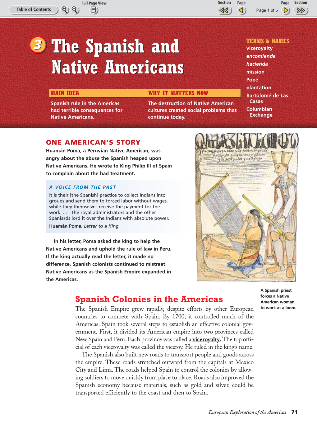 The Spanish and Native Americans the Spanish And