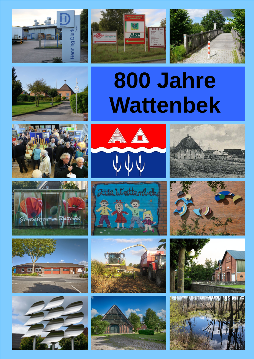 800 Jahre Wattenbek 800 Jahre - Vorwort Im Jahr 1220 Wurde Wattenbek Erstmals in Einem Dokument Erwähnt