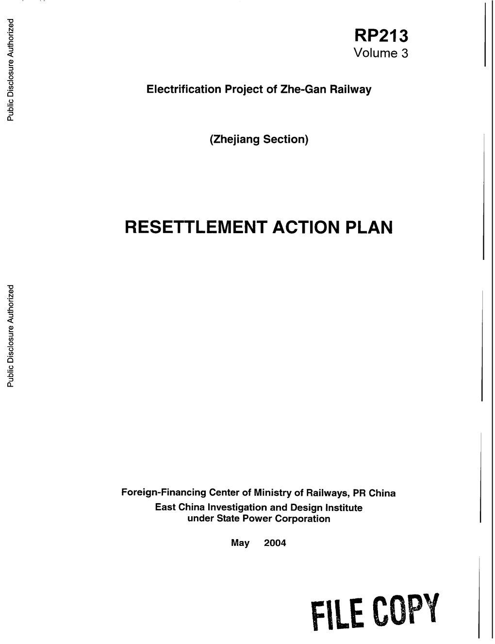 Volume 3 Electrification Project of Zhe-Gan Railway (Zhejiang Section)