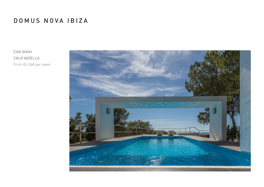 Domus Nova Ibiza