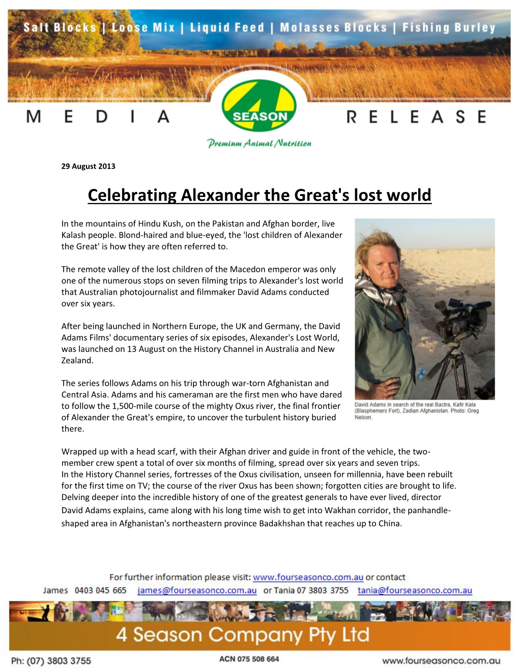 Celebrating Alexander the Great's Lost World