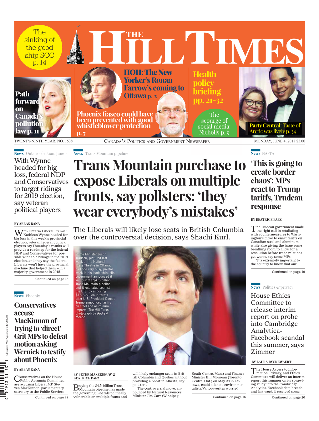 Trans Mountain Purchase to Expose Liberals on Multiple Fronts, Say Pollsters: ‘They Wear Everybody’S Mistakes’