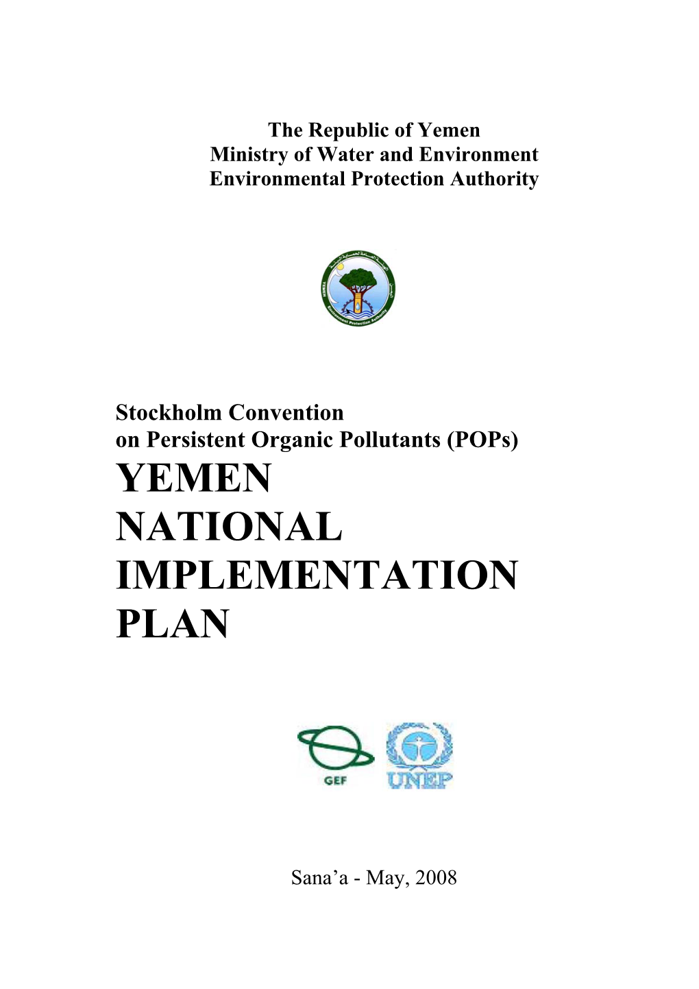 Yemen National Implementation Plan