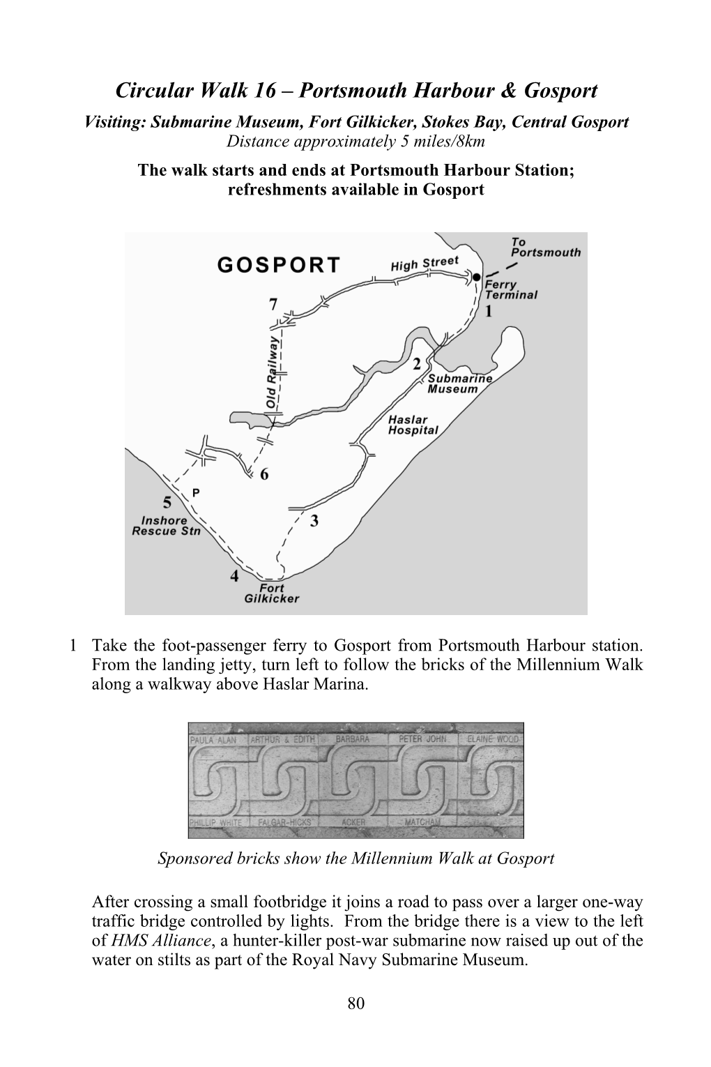 Circular Walk 16 – Portsmouth Harbour & Gosport