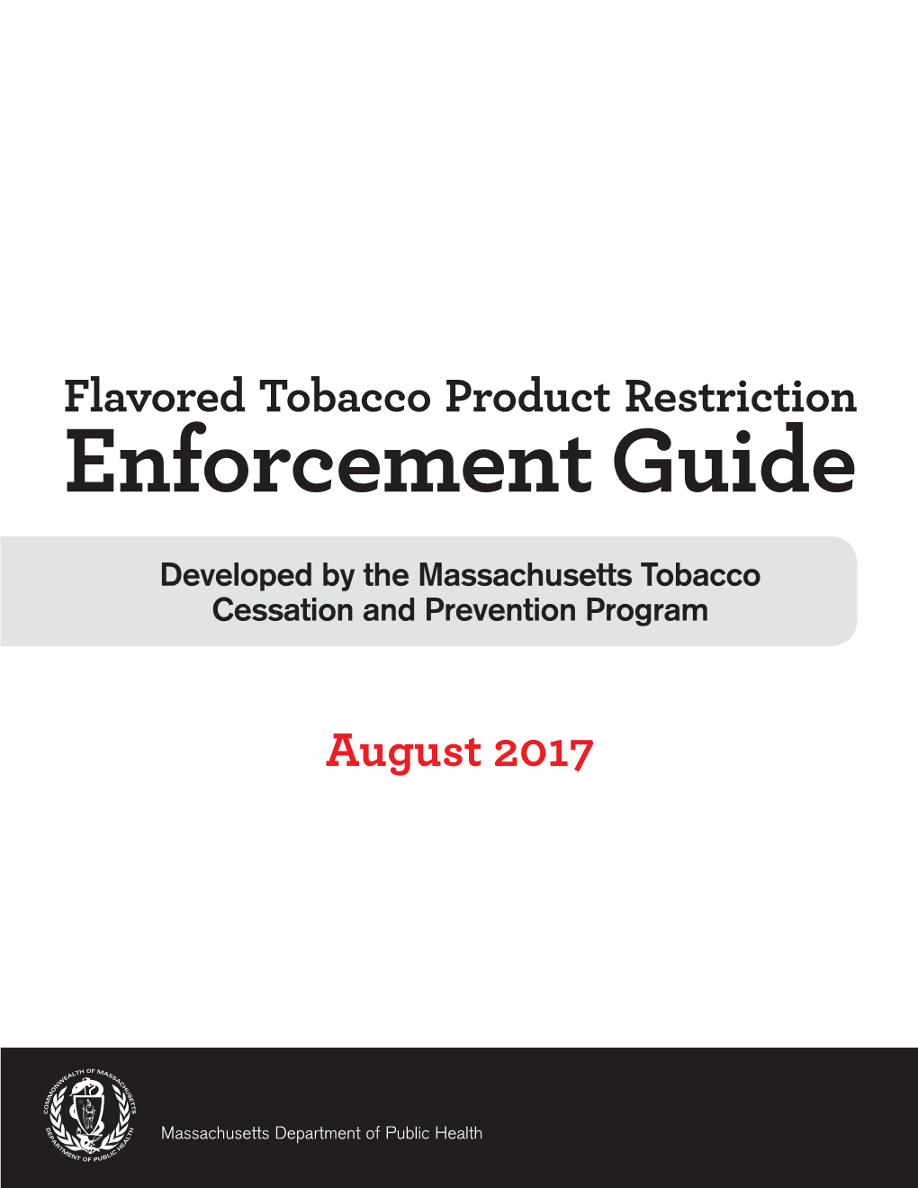 Flavored Tobacco Product Restriction Enforcement Guide