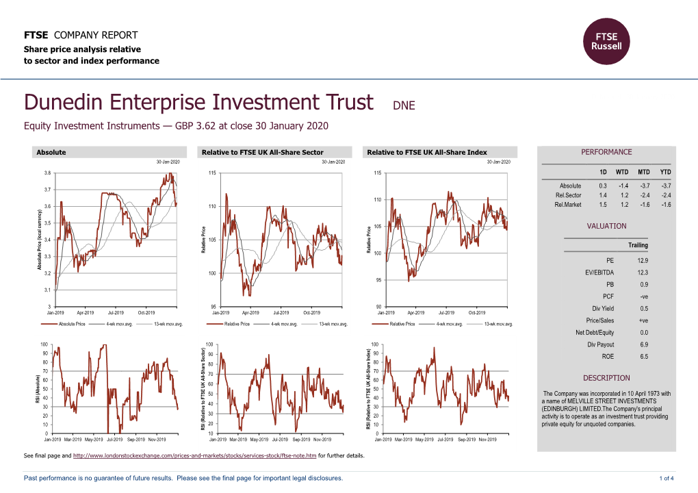 FTSE Factsheet