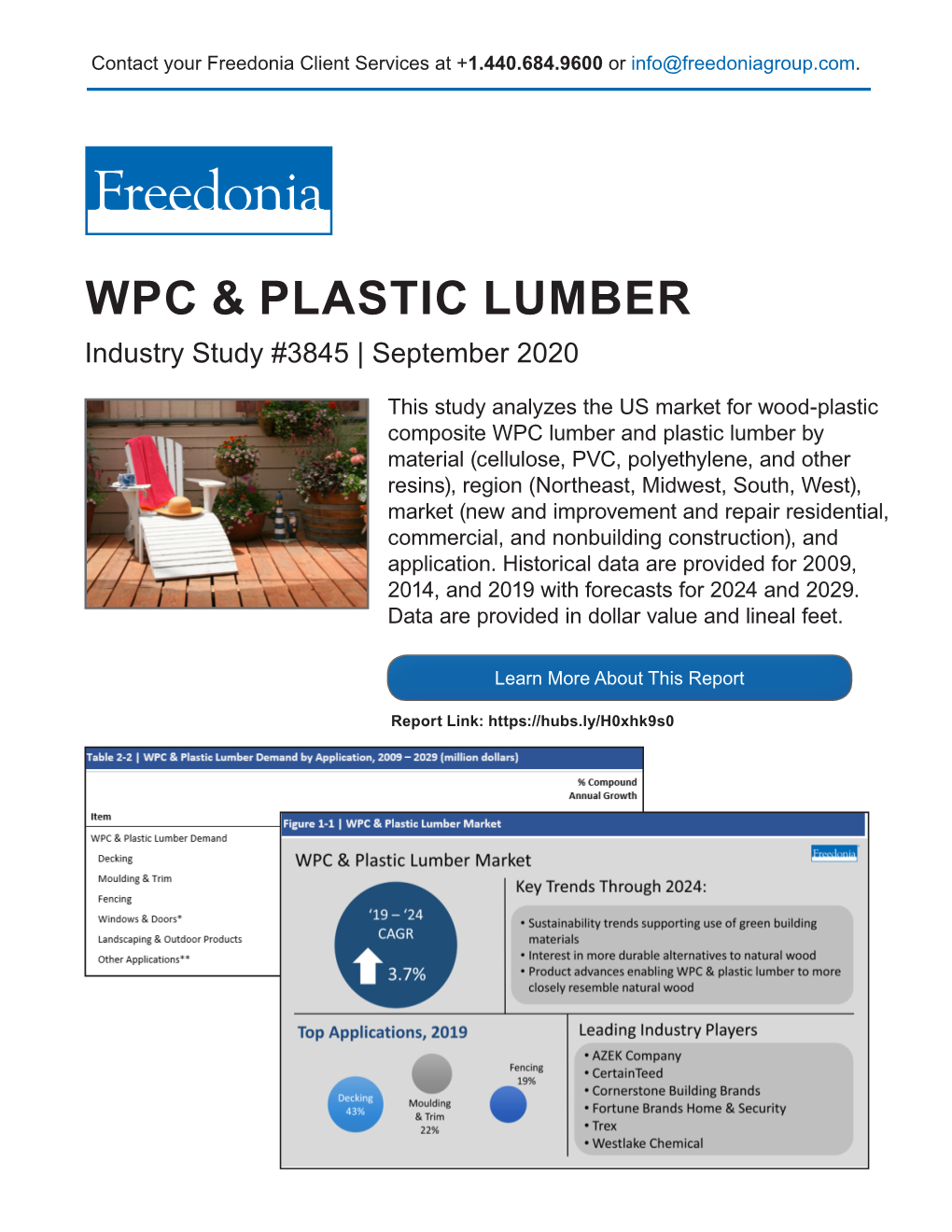 Wpc & Plastic Lumber