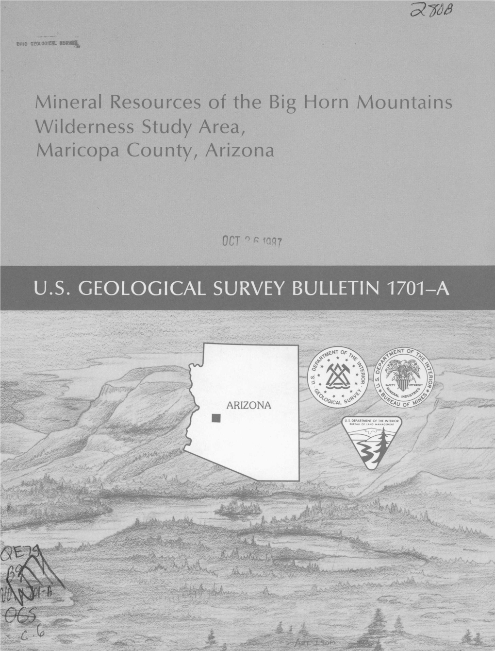 Mineral Resources of the Big Horn Mountains Wilderness Study Area, Maricopa County, Arizona