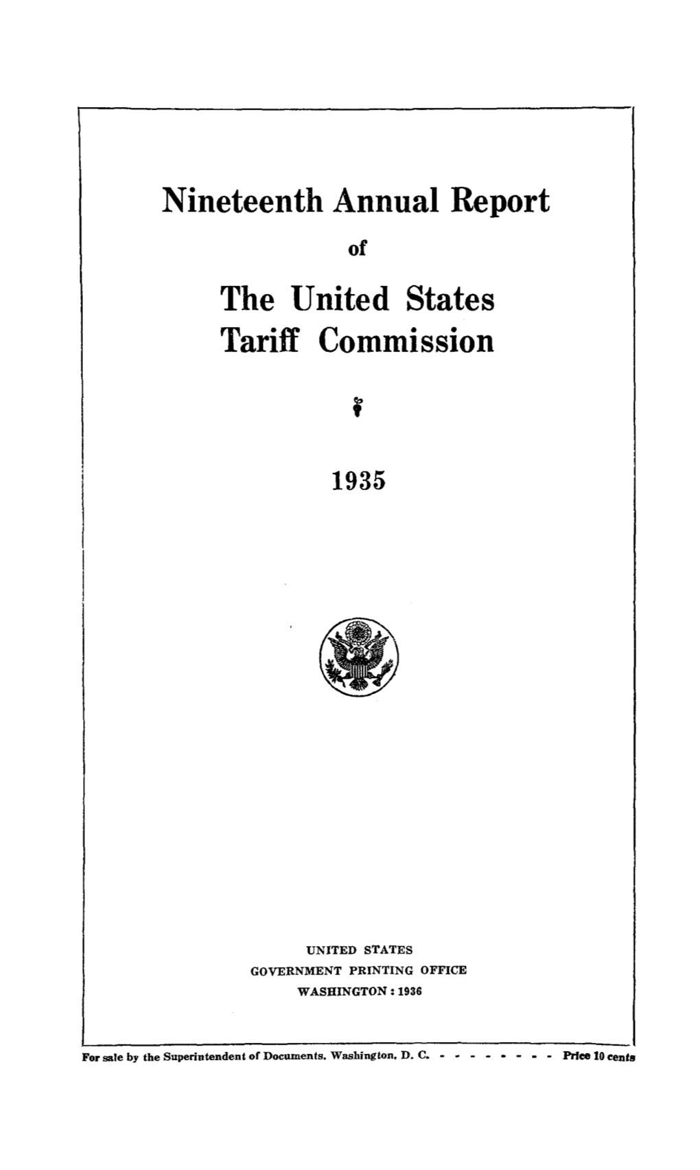 FY 1935 Annual Report