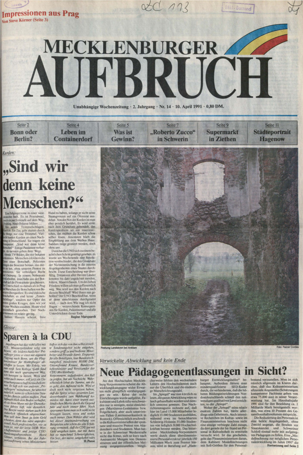 Ausgabe:14 Jahr:1991