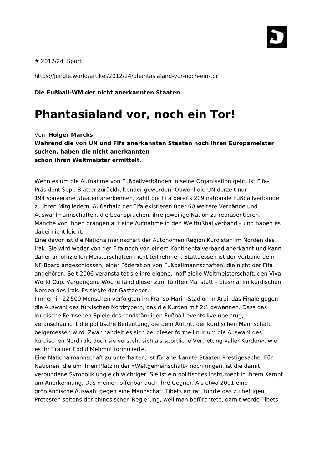 Phantasialand Vor, Noch Ein Tor!